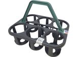Portabottiglie Rotho Basic Per 6 Bottiglie 35 X 26 X 27 Cm (L X P X A) Portabottiglie