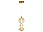 Lampada A Sospensione Led 24W Sonte PND-24352V-24W-AB-AMB Italux