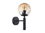 Kinkiet Ravena WL-2324-1 Bk+Amb Italux
