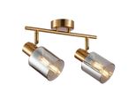 Lampada A Spot Santia SPL-65342-2-BRO-SG Italux