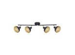 Lampada A Spot Savio SPL-27357-4-BK-GD Italux