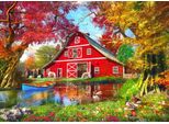 Puzzle Dell'uccellino Azzurro Puzzle Dell'autunno Soleggiato Nel Fienile - 500 Pezzi