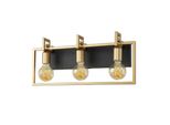 Kinkiet Primero WL-44003-3-BK-GD Italux