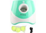 Lanciatore Di Palle Per Cani, Lanciatore Automatico, 3 Modalità, Ricaricabile, Per Uso Interno Ed Esterno, Verde