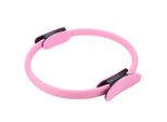 4 Colori Anello Di Resistenza Yoga Pilates A Doppia Impugnatura Per Cosce E Gambe Fitness Rosa