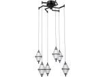Lampada A Sospensione Led 30W Fuente PND-34395-6-BK Italux