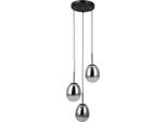 Meolo PND-40825-3-BK Lampada A Sospensione Italux