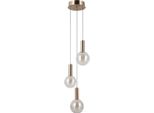 Lampada A Sospensione Led 15W Strela PND-34378-3S-HBR Italux