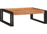 Vidaxl Portabagno Con Ripiano Marrone 65 X 50 X 23 Cm In Legno Massiccio Di Acacia