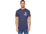 Henleys - T-Shirt "Henstamp"" Da Uomo BG2034 (M) (Blu Navy)"