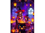 Puzzle Bluebird Puzzle Incantesimi E Zucche - 300 Teile