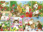 Puzzle Bluebird Gatti E Gattini - Puzzle 1000 Pezzi