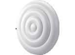 Succebuy Copertura Gonfiabile Per Idromassaggio, 137 Cm, Rotonda, Resistente Alle Intemperie E All'acqua, Bianca