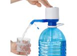 Innovagoods® Erogatore D'acqua Manuale Per Bottiglie Xl, Facile Da Usare, Senza Bpa, Include 3 Tubi Di Aspirazione, Blu/Bianco, 8 X 16,5 18 Cm,