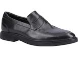 Hush Puppies - Scarpe Basse "Knox"" Da Uomo, Pelle FS12024 (42 Eu) (Nero)"