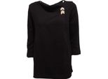 1593R Maxi Felpa Donna Till.Da Nero Sweatshirt Woman