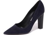 7912Q Decollete Donna Roberto Festa Scarpa Blu Suede Shoe Woman