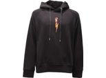 2466AF Felpa Uomo Neil Barrett Mix Cotone Black Sweatshirt Men