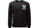 3087AE Felpa Uomo Boy London Cotone Black Print Sweatshirt Man