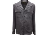 L0394 Giacca Camicia Uomo Briglia John Man Linen Jacket