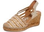 I5418 Espadrillas Donna Vidorreta Valenciana Elasticos Woman Sandal
