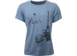 C1432 Maglia Uomo No Brand Blu/Nero T-Shirt Men
