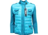 5716N Giubbotto Donna Veste Piccolo Bark Turchese Jacket Woman