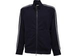 8399J Felpa Uomo Paolo Pecora Cotone Blue Full Zip Winter Sweatshirt Man