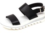 D0652 Sandalo Donna Cult Him Sandal Scarpa Nero Shoe Woman