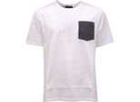 8924AR Maglia Uomo Herno Man T-Shirt White/Blue