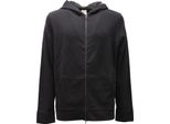 3393AF Felpa Uomo H953 Black Cotone Full Zip Sweatshirt Man