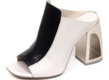 E9480 Sandalo Donna Grey/Black Vic Matie Avinton Scarpe Sabot Shoe Woman
