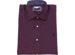 3676K Camicia Uomo U.S. Polo Assn. Slim Fit Purple Shirt Cotone Man