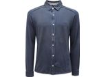 5238AT Camicia Uomo Brema Man Piquet Shirt Blue