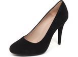 E6470 Decollete Donna Black Unisa Siles Scarpe Suede Shoe Woman