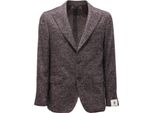 6066AI Giacca Uomo Tornabuoni Man Textured Wool Blend Brown Jacket