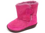 F7512 Stivale Bimba Girl Fuxia Falcotto Scarpe Eco Fur Inside Shoe Boot