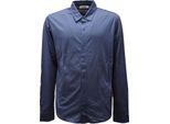 7116AC Camicia Uomo Alpha Studio Blue Cotone Shirt Men