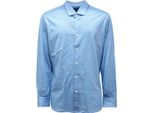 9749AQ Camicia Uomo Mazzarelli Slim Man Shirt Sky Blue