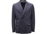 5961AH Giacca Uomo Paolo Pecora Blue Viscose Blend Knit Jacket Man