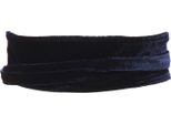 M2155 Cintura Velluto Donna Vicolo Woman Velvet Belt Blue