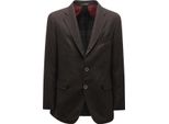N4435 Giacca Uomo Bordoni Man Wool Jacket Drop 4C Brown