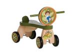 Diego Stabiele Houten Loopfiets Jungle Met 4 Wielen 1+