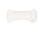 Vidaxl Corda Da Barca Bianca 5 Mm 50 M Polipropilene