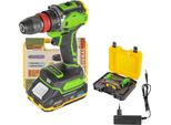 Procraft PA18PRO DFR-1B-C Avvitatore A Batteria 20 V 30 Nm Brushless + 1X Batteria 2,0 Ah + Caricabatteria + Valigetta