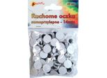 Occhi Mobili Autoadesivi 14 Mm 60 Pz Shan SO07