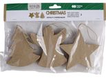 Forme Di Carta 3 Pezzi Christmas Eco Craft Happy Color No. 1181