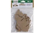 Forme Di Cartone 3D Forest Animal 5 Pezzi Eco Craft Happy Color No. 9286