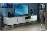 Rtv Mobile Basso Porta Tv Credenza In Legno Bianco Soggiorno