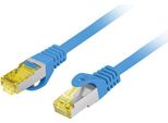 Cavo Patch Lanberg Ftp Cat.6A 1M Lszh Cu Fluke Passato Niebieski